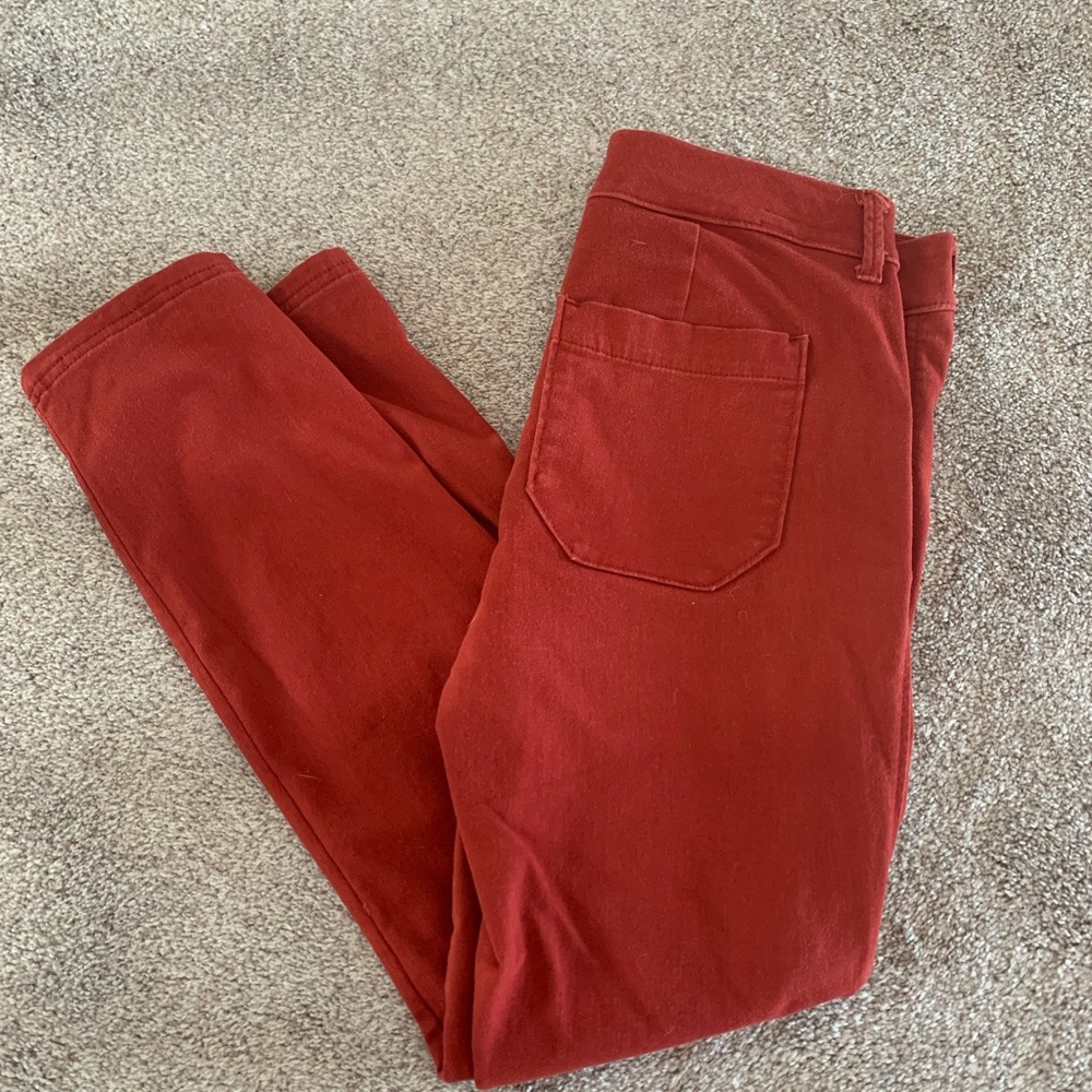 Old Navy Red Pixie Ankle Pant Size 2